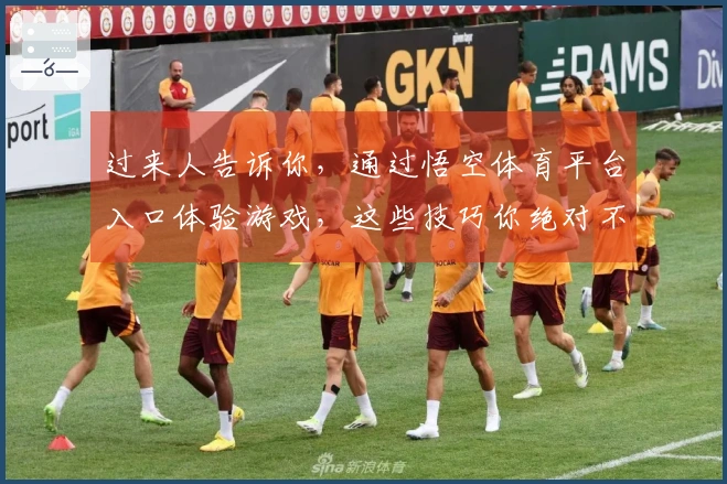 过来人告诉你，通过悟空体育平台入口体验游戏，这些技巧你绝对不能错过！